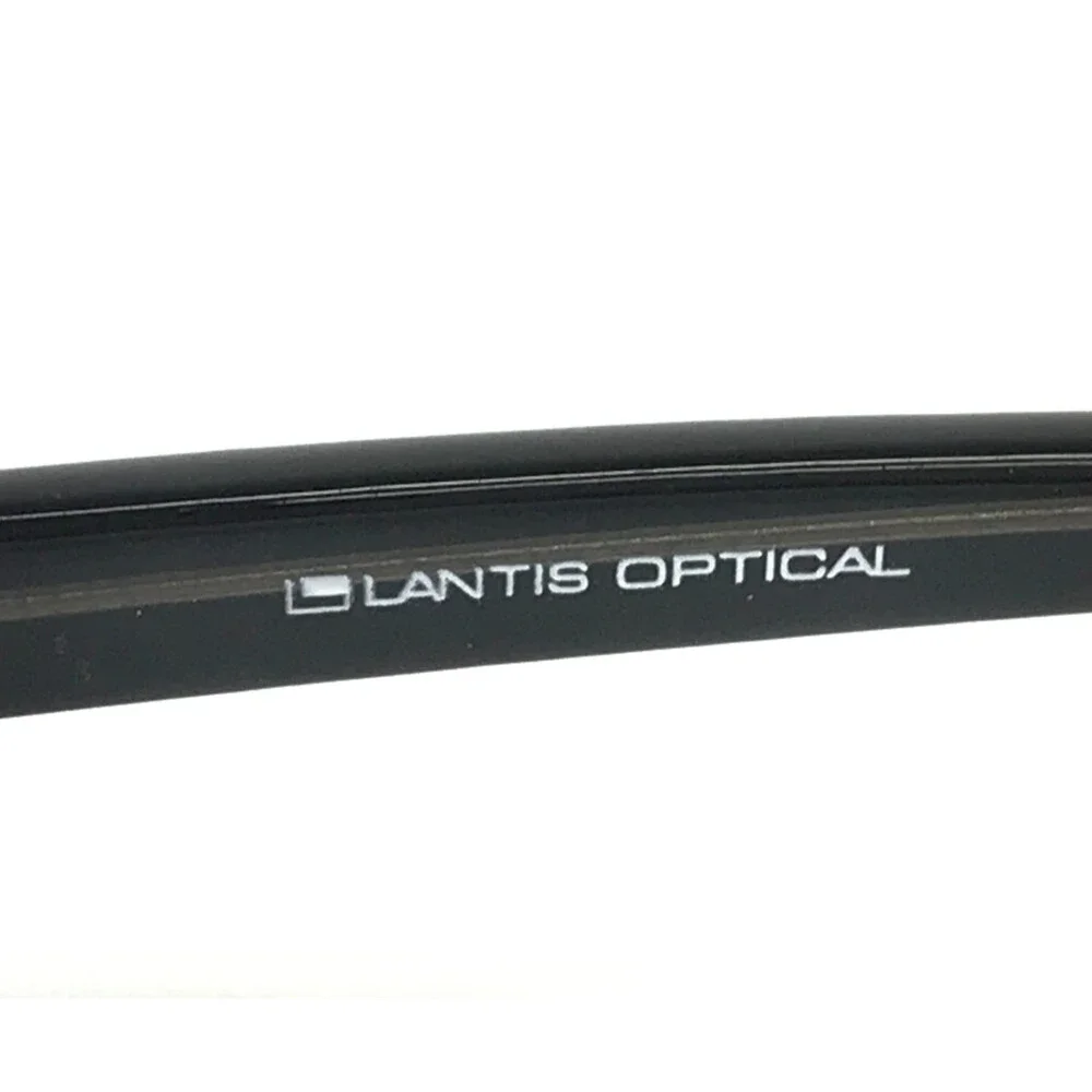 Lantis Optical Eyeglasses Frames CS L8018 BLK Black Rectangle Full Rim 42-16-128
